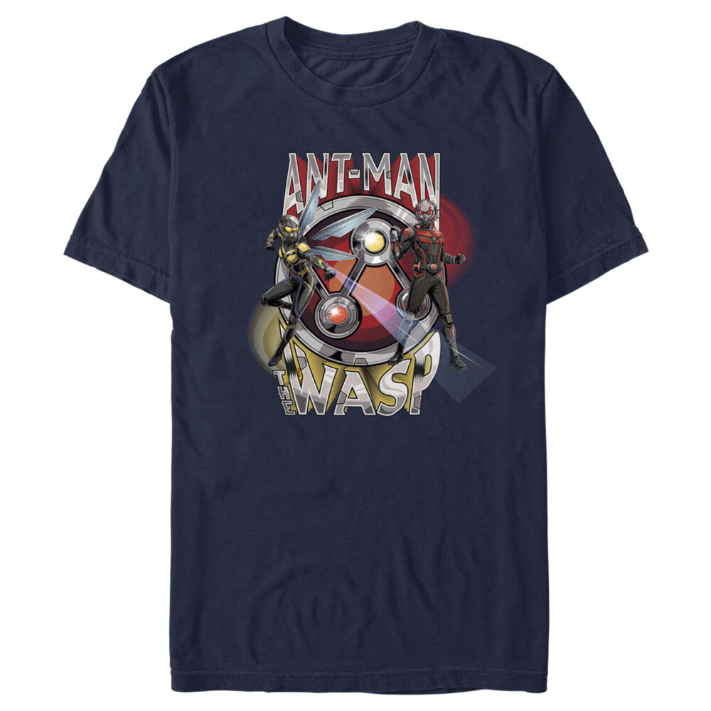 Men's Ant-Man and the Wasp: Quantumania Heroes Logo  Adult T-Shirt
