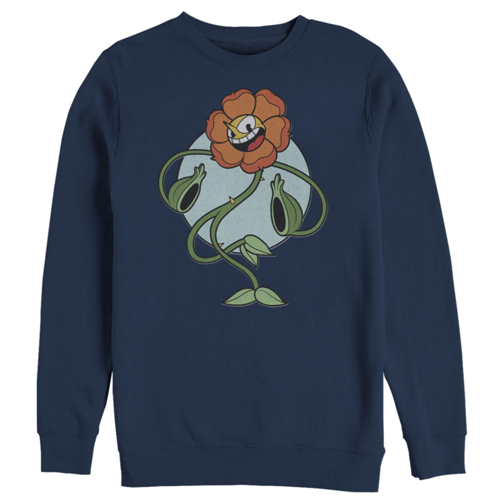Men's Cuphead Cagney Carnation  Adult Sweatshirt