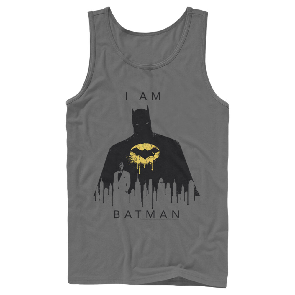 Men's Batman I Am Gotham Drip  Adult Tank Top