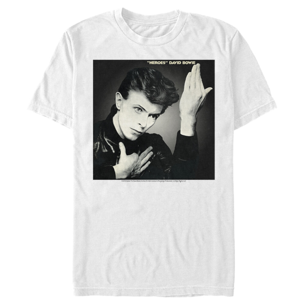 Men's David Bowie Heroes  Adult T-Shirt