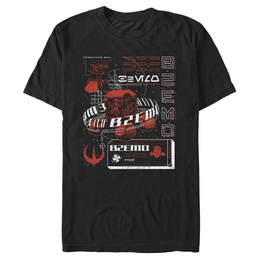 Men's Star Wars: Andor B2EMO Droid Blueprints  Adult T-Shirt