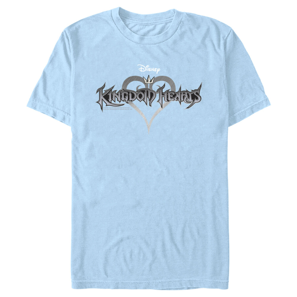 Men's Kingdom Hearts 1 Game Logo  Adult T-Shirt