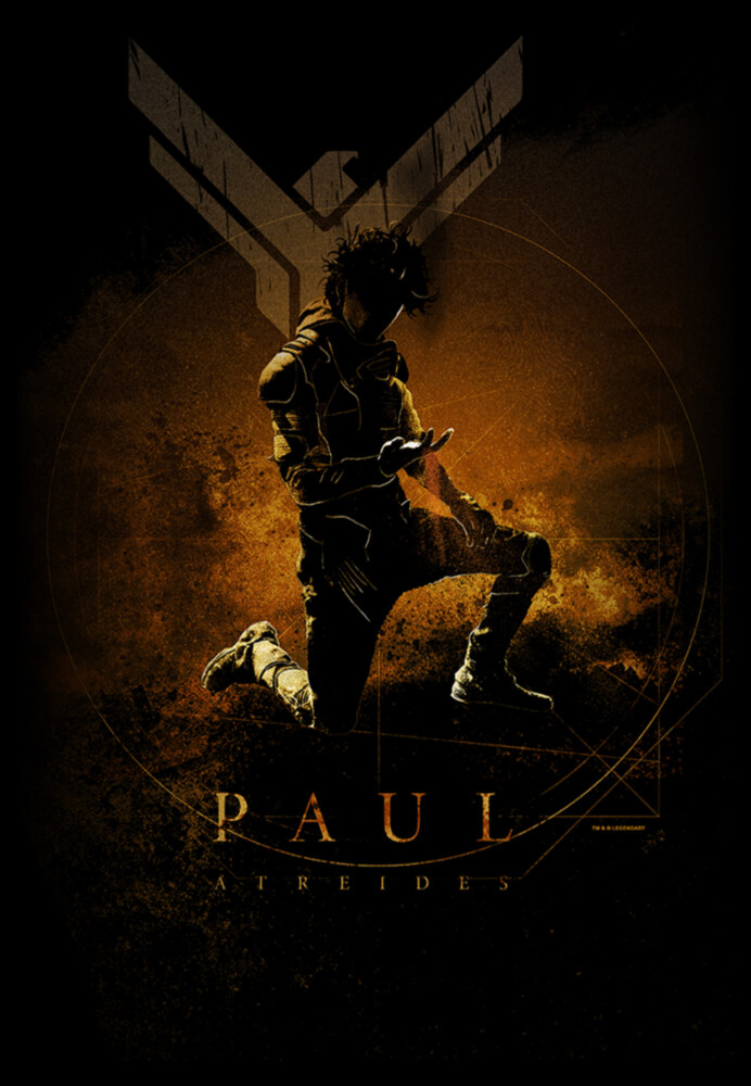 Men's Dune Paul Atreides of Arrakis  Adult T-Shirt