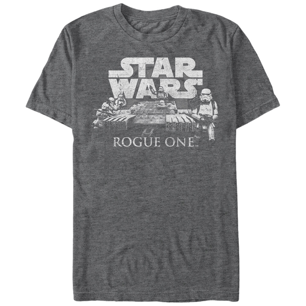 Men's Star Wars Rogue One Stormtrooper Tank Scene Logo  Adult T-Shirt
