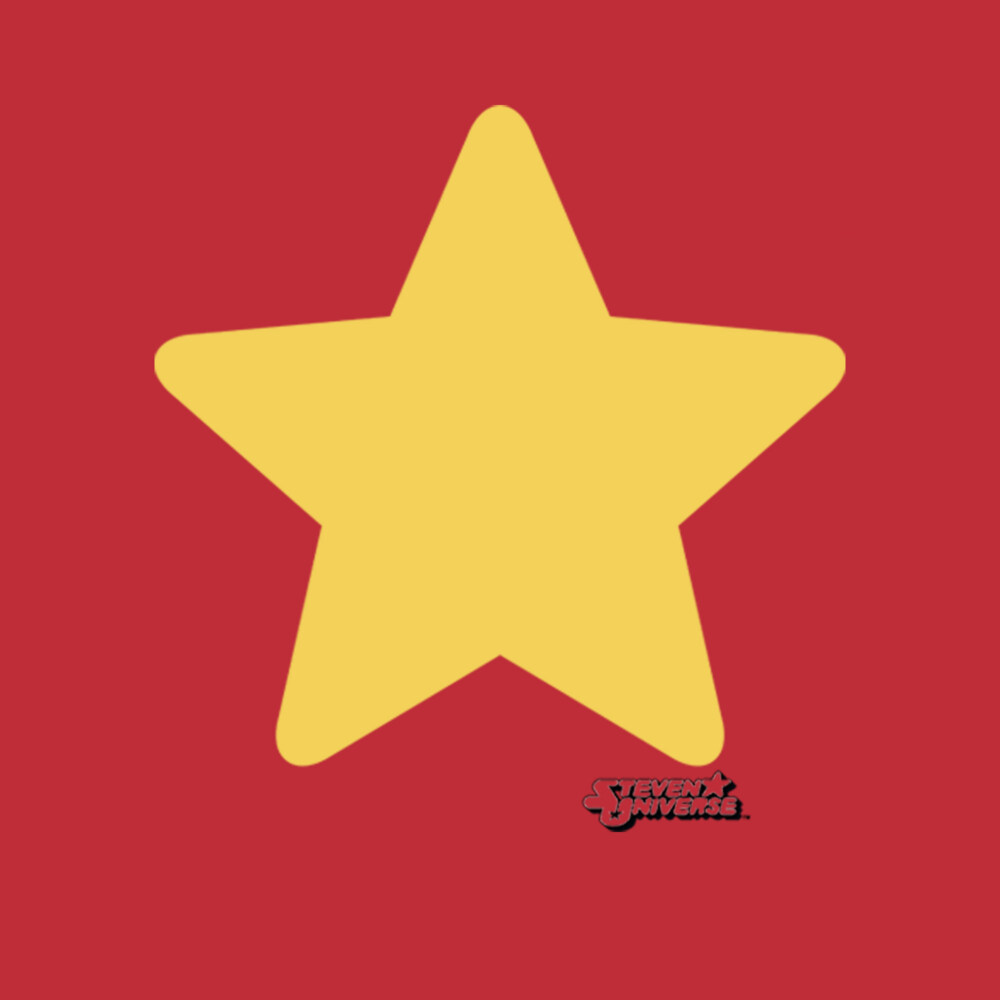 Men's Steven Universe Star  Adult T-Shirt