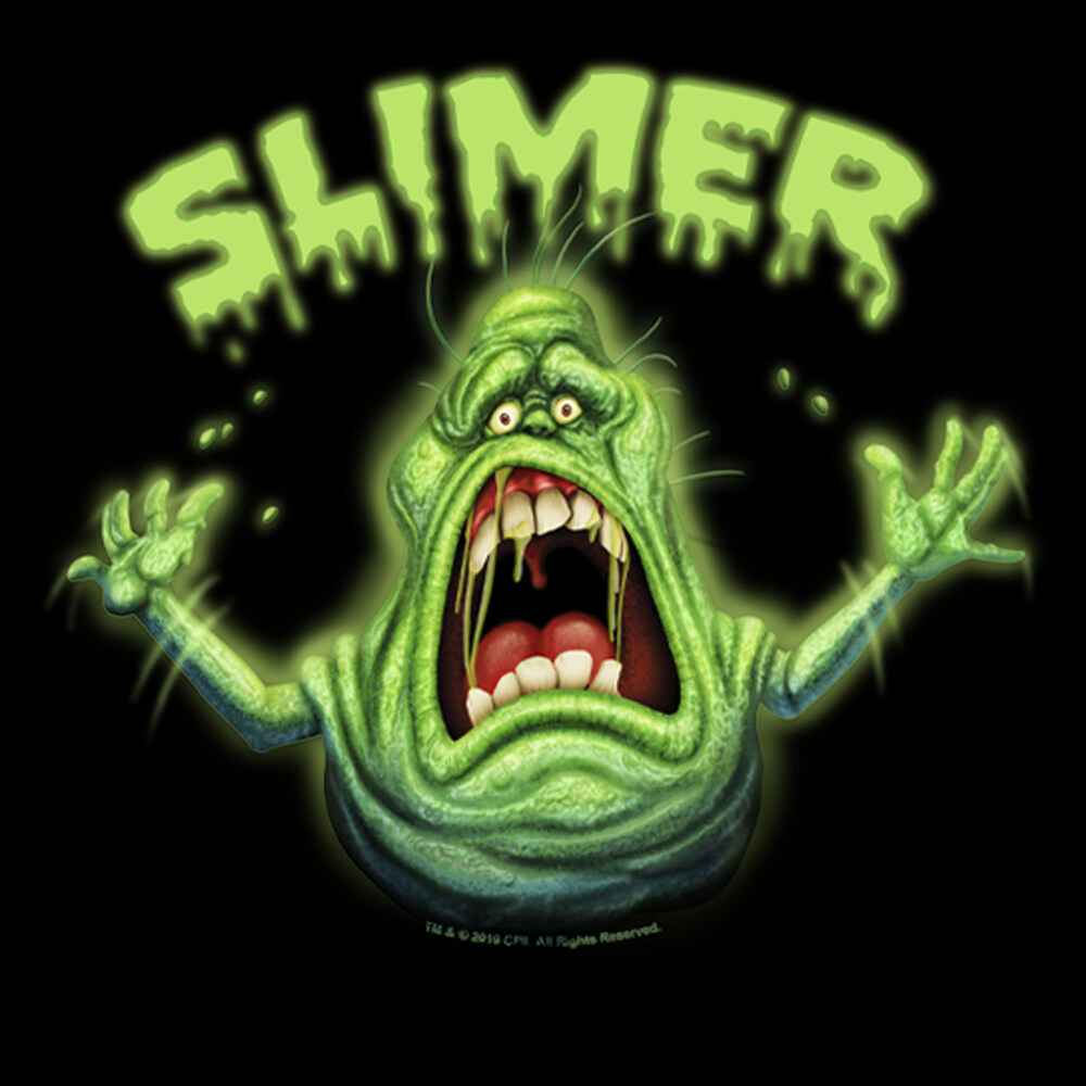 Men's Ghostbusters The Slimer  Adult T-Shirt