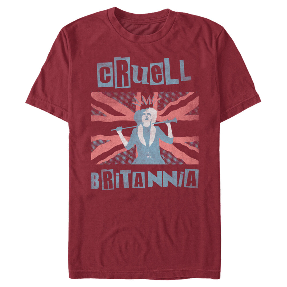 Men's Cruella Cruell Britannia  Adult T-Shirt
