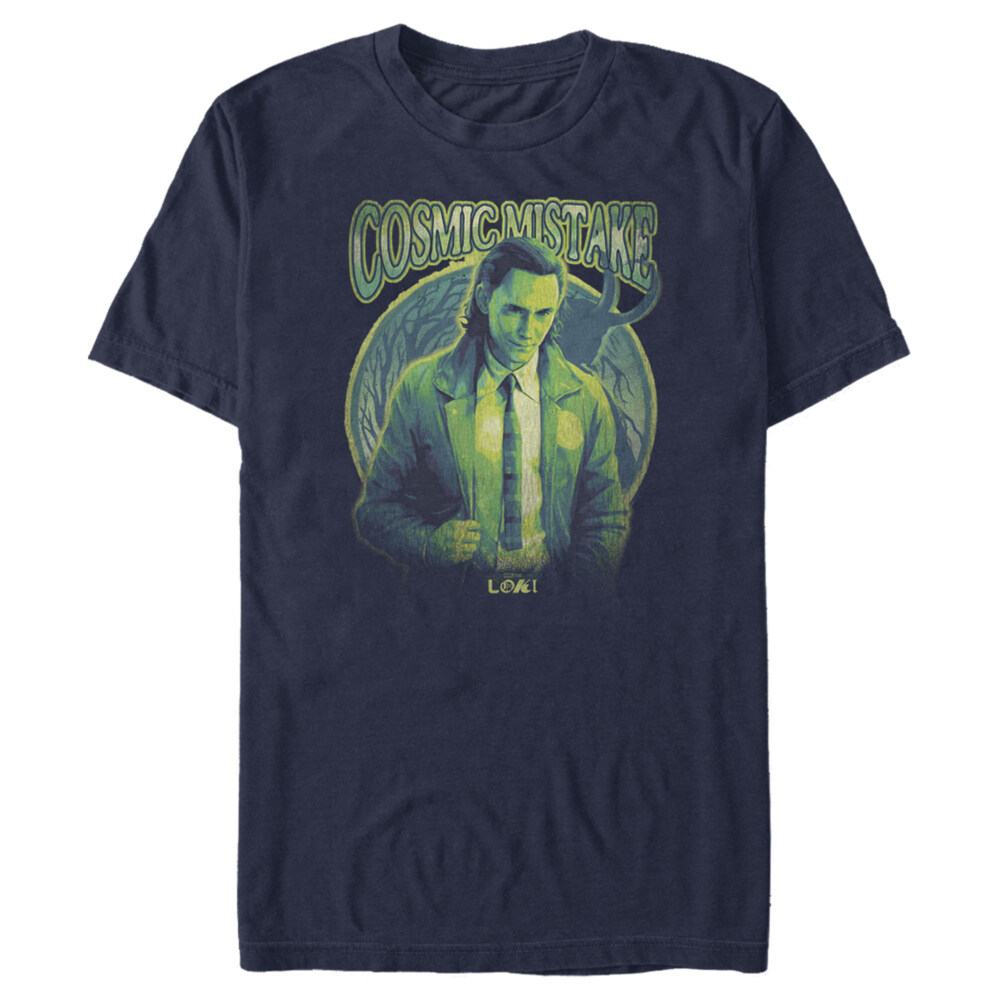 Men's Marvel Loki Cosmic Mistake  Adult T-Shirt