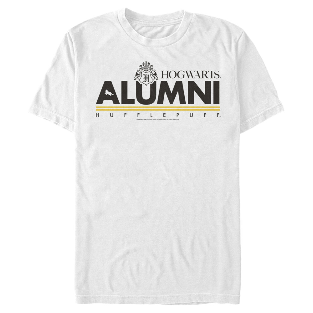 Men's Harry Potter Hogwarts Alumni Hufflepuff  Adult T-Shirt
