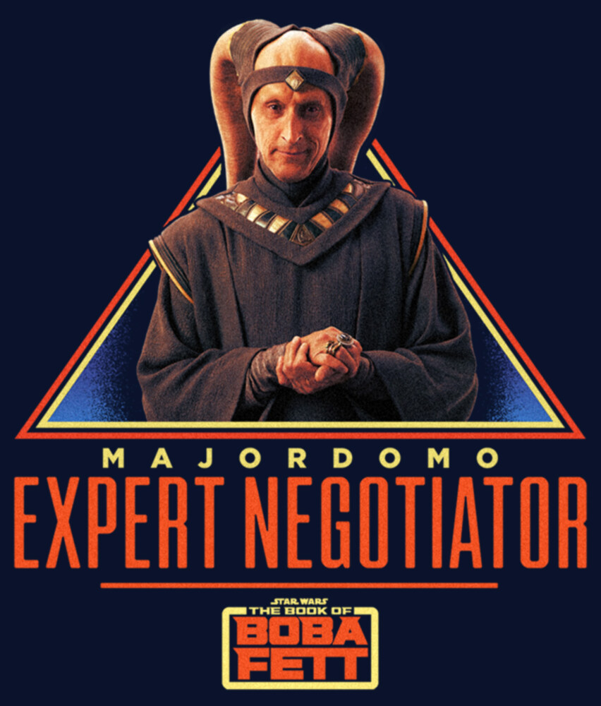 Men's Star Wars: The Book of Boba Fett Majordomo Expert Negotiator  Adult Sweatshirt
