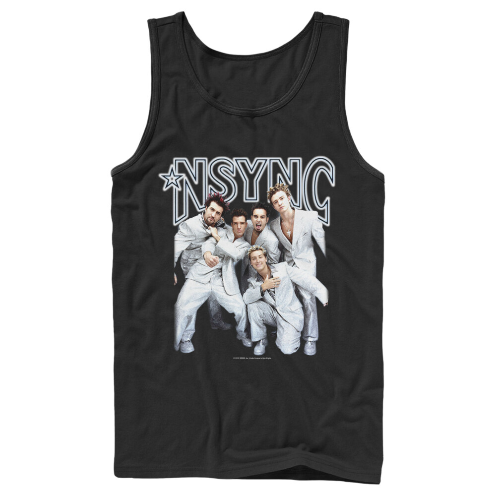 Men's NSYNC Matching Suits  Adult Tank Top