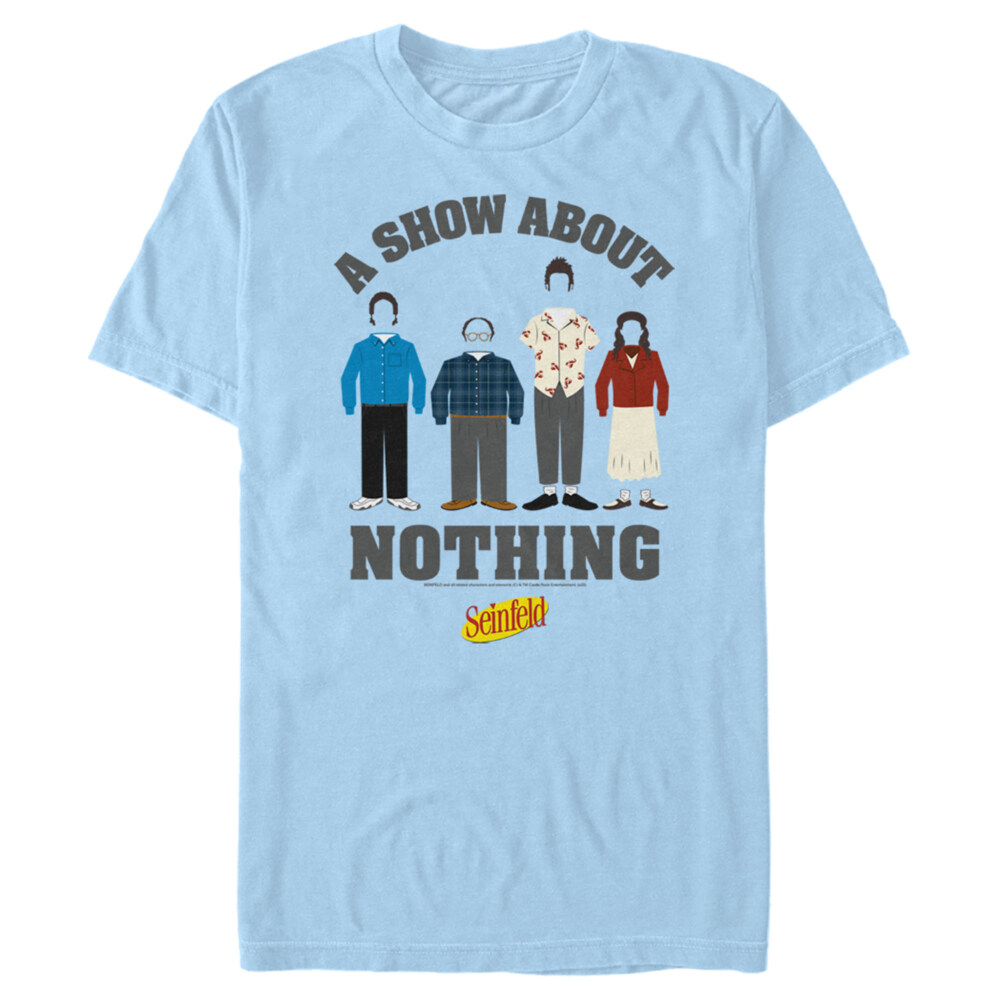 Men's Seinfeld A Show About Nothing  Adult T-Shirt