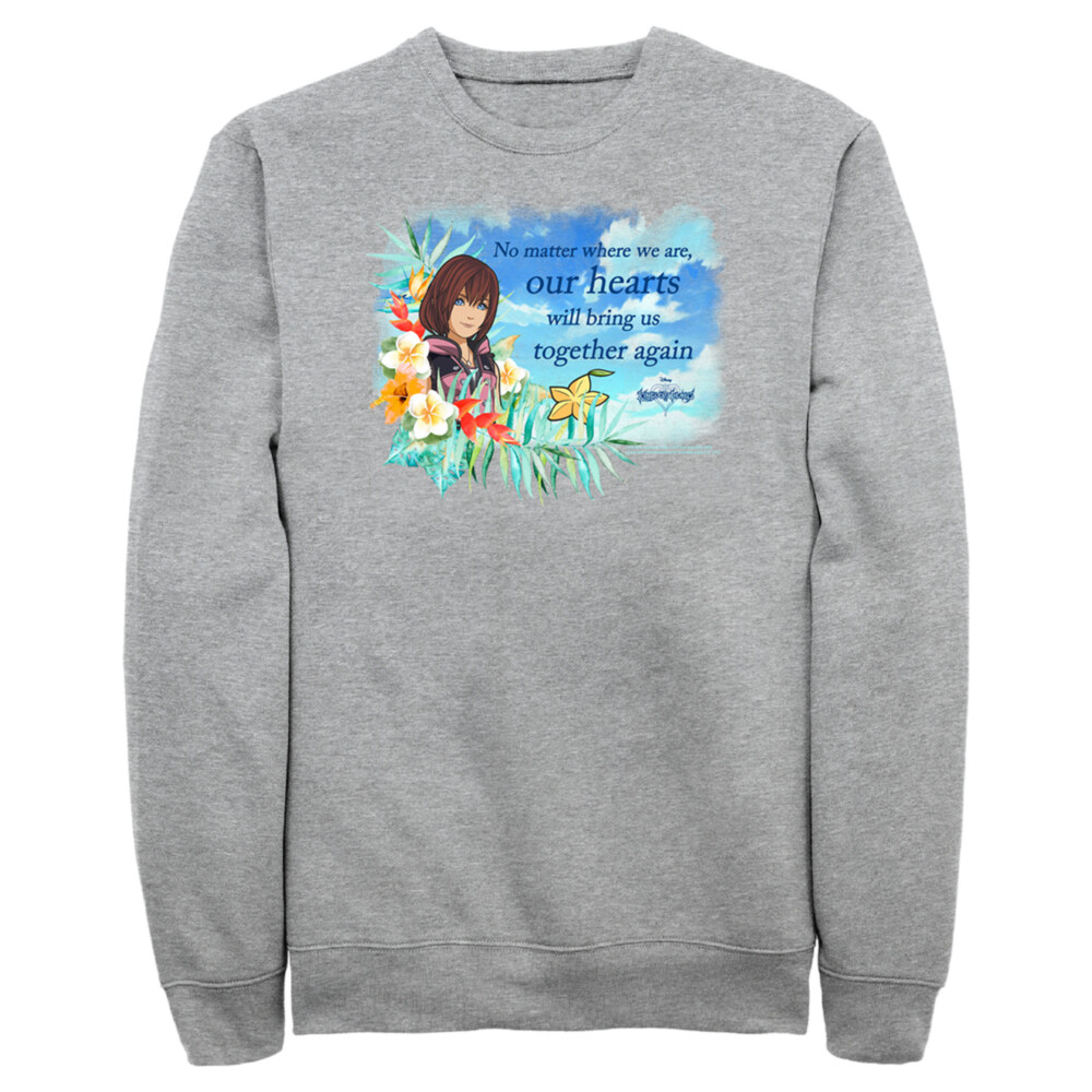 Men's Kingdom Hearts 3 Our Hearts Will Bring Us Together Again  Adult Sweatshirt