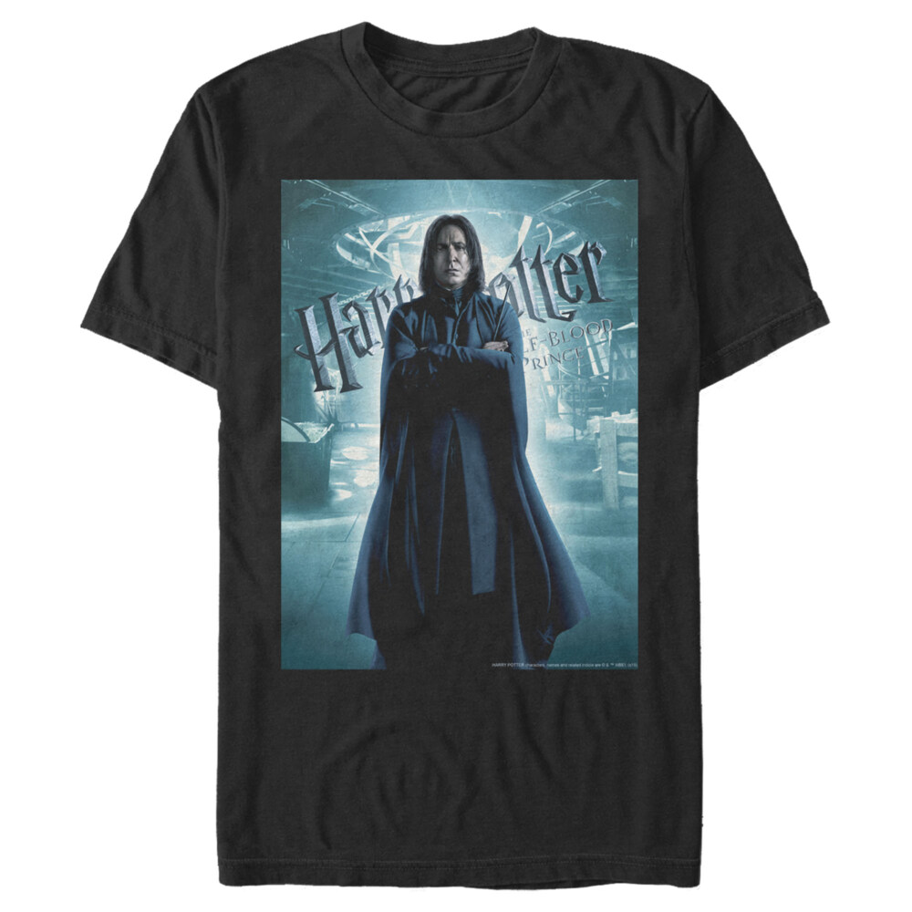 Men's Harry Potter Half-Blood Prince Snape Poster  Adult T-Shirt