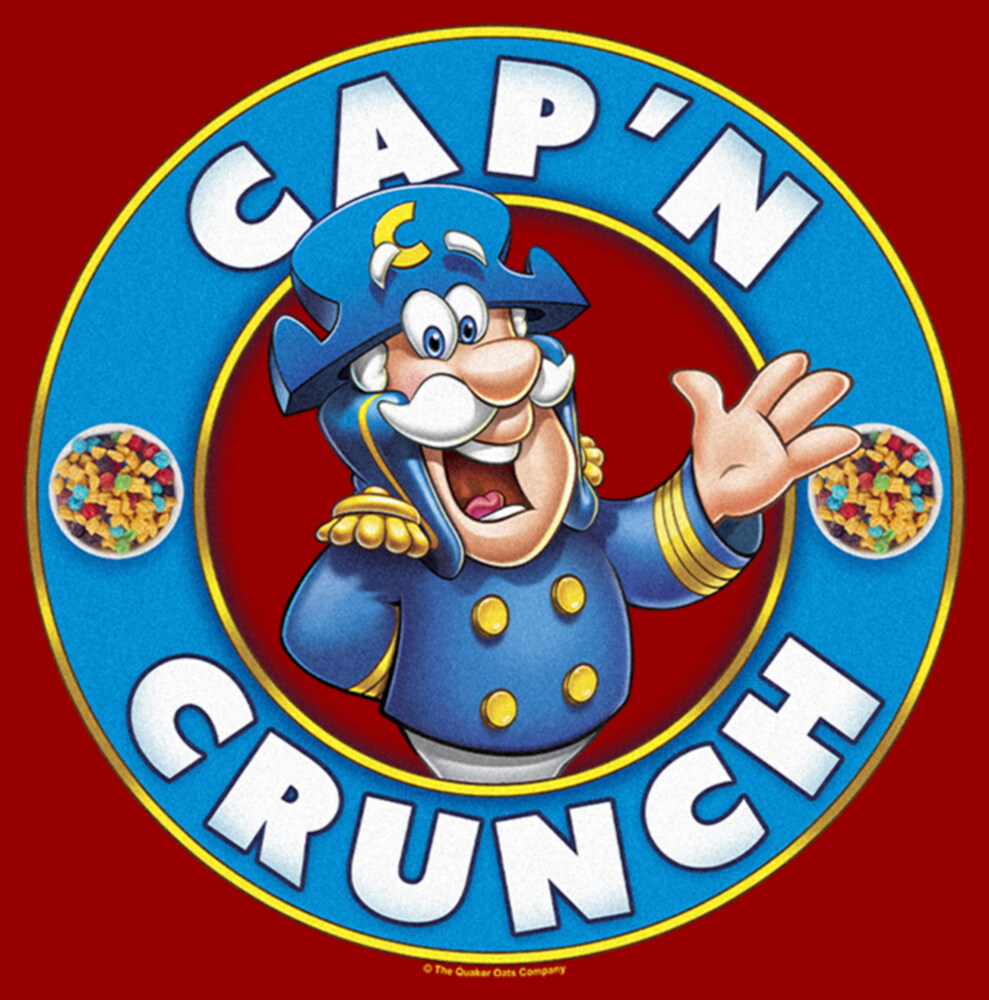 Men's Cap'n Crunch Circle Logo  Adult T-Shirt