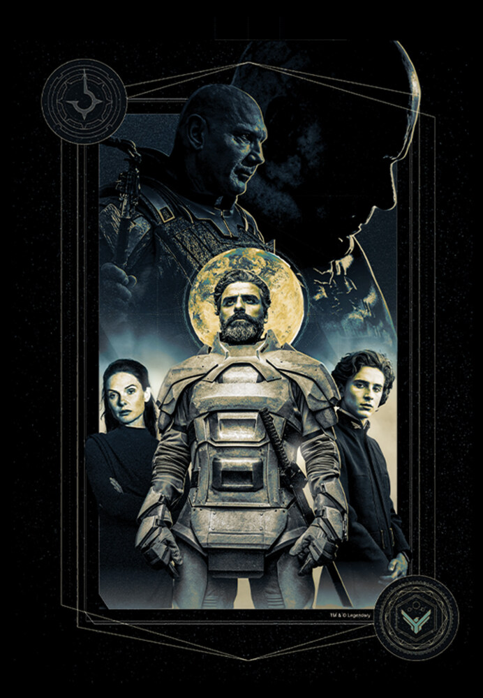 Men's Dune Atreides Poster  Adult T-Shirt