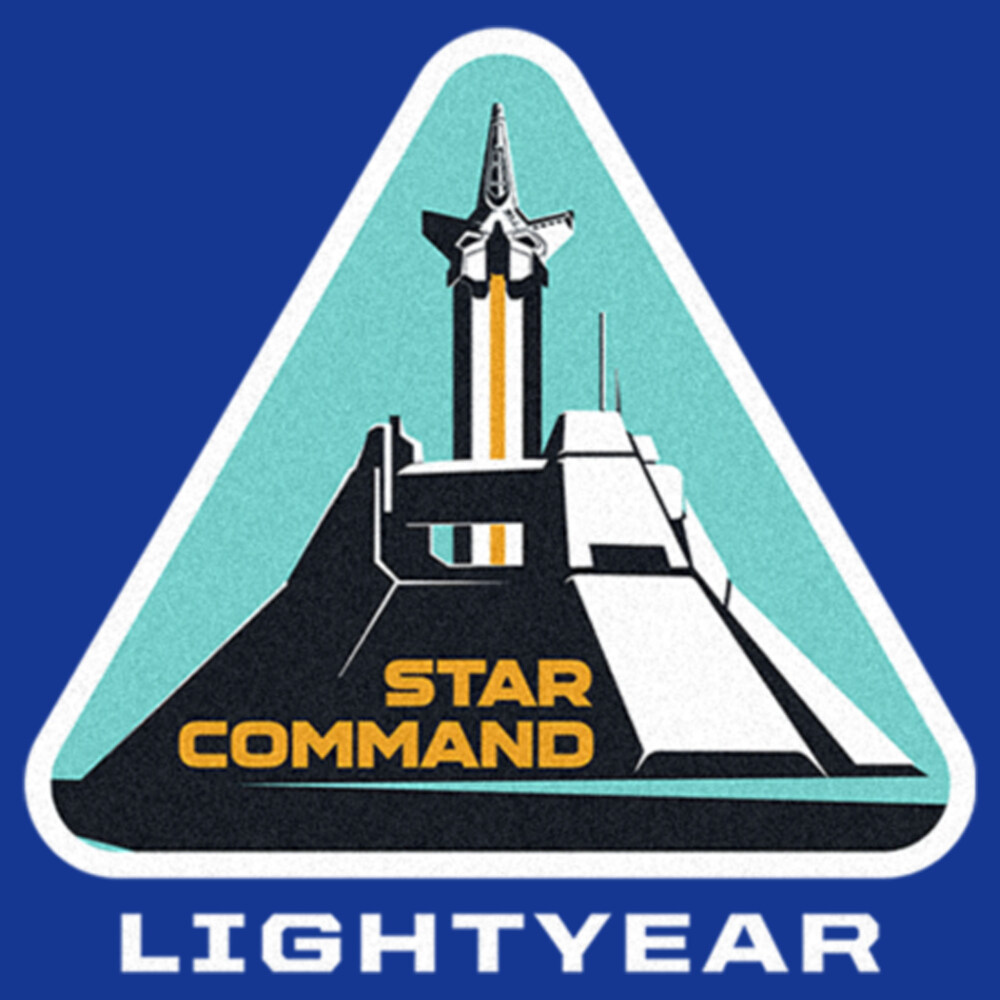 Men's Lightyear Star Command Launch  Adult Sweatshirt