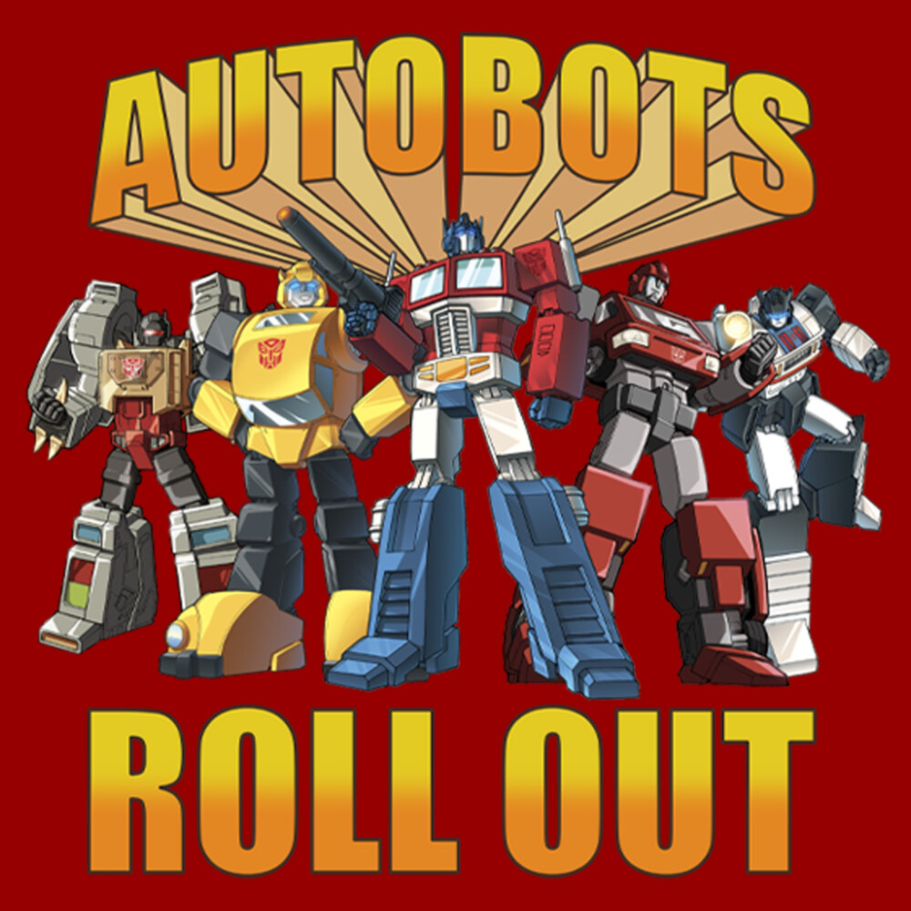 Men's Transformers Autobots Ready to Roll Out  Adult T-Shirt