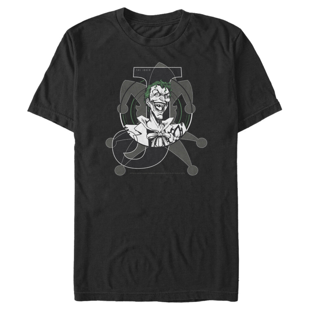 Men's Batman Joker Symbol  Adult T-Shirt