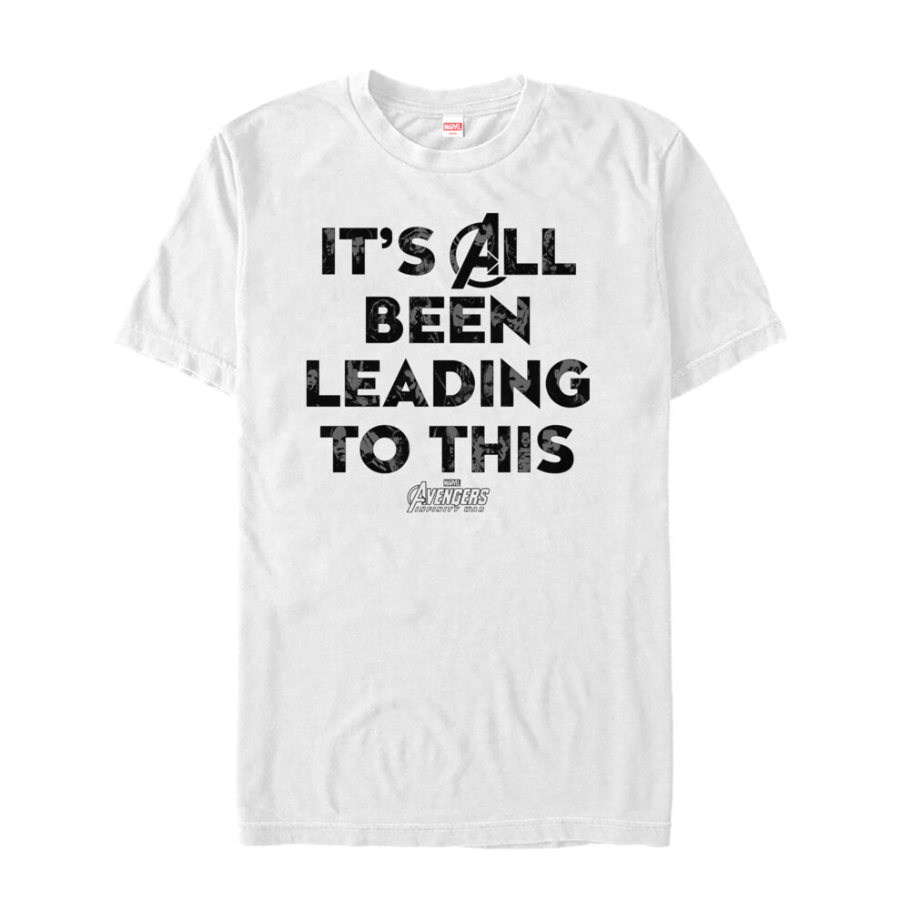 Men's Marvel Avengers: Infinity War Leading to This  Adult T-Shirt