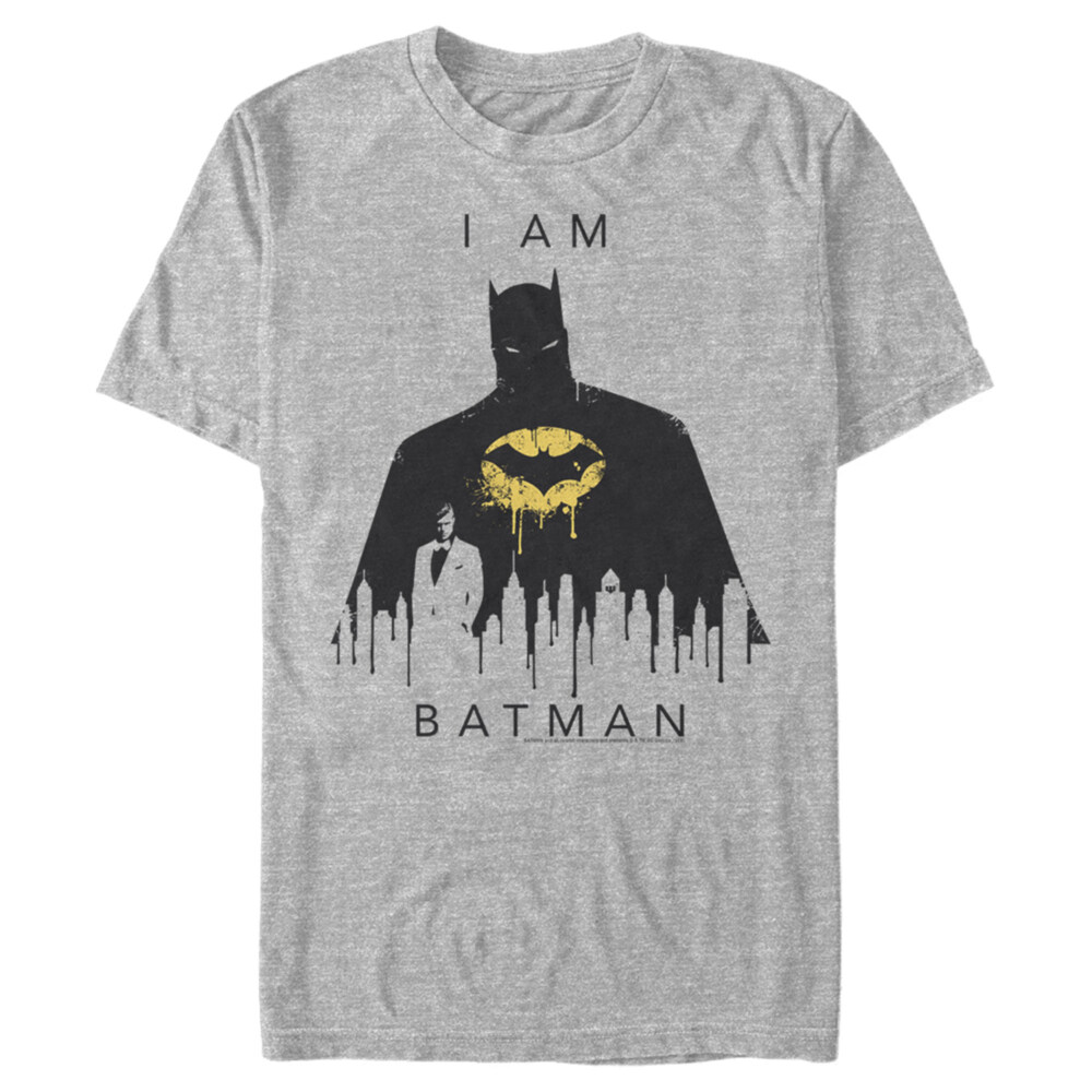 Men's Batman I Am Gotham Drip  Adult T-Shirt
