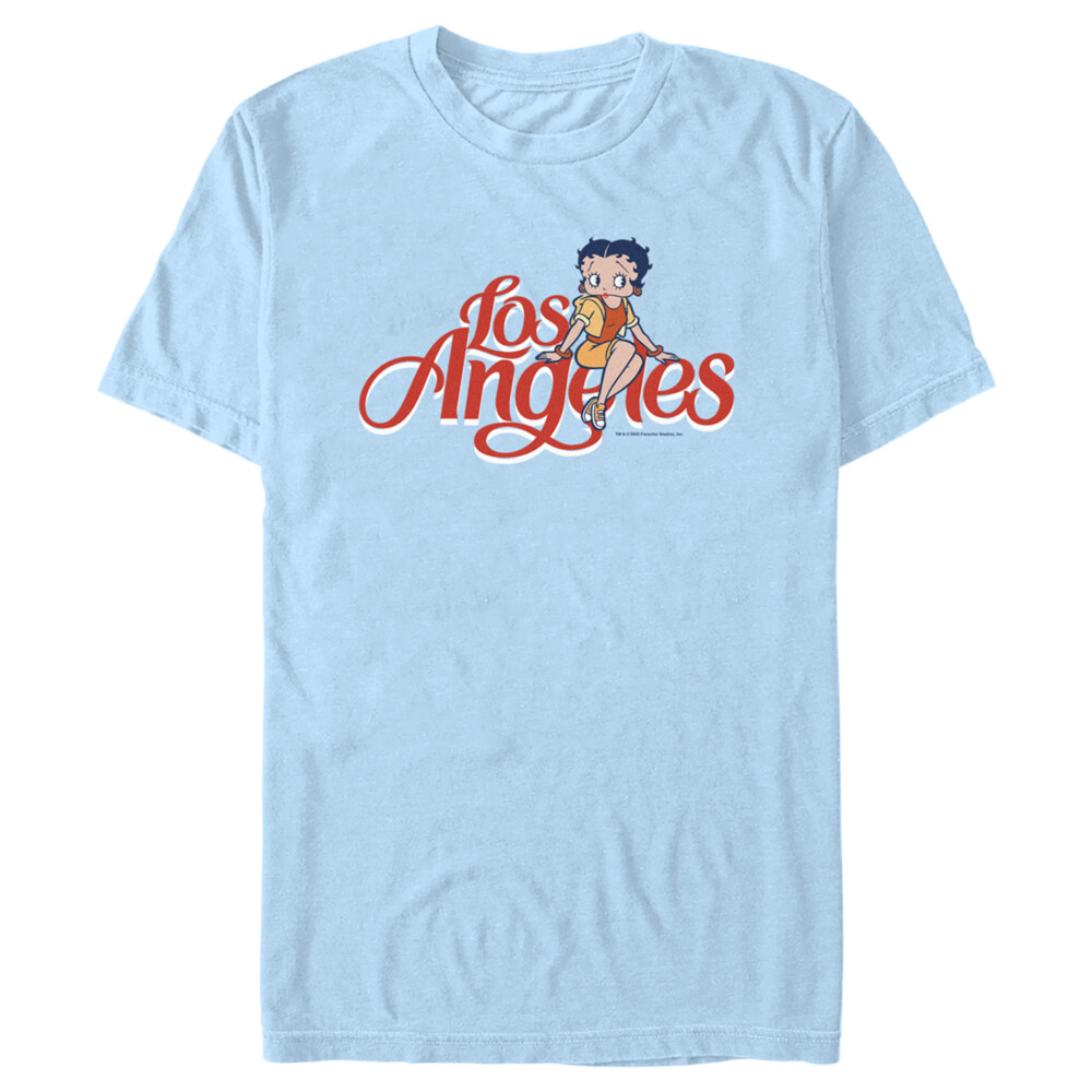 Men's Betty Boop Los Angeles Sweatsuit  Adult T-Shirt