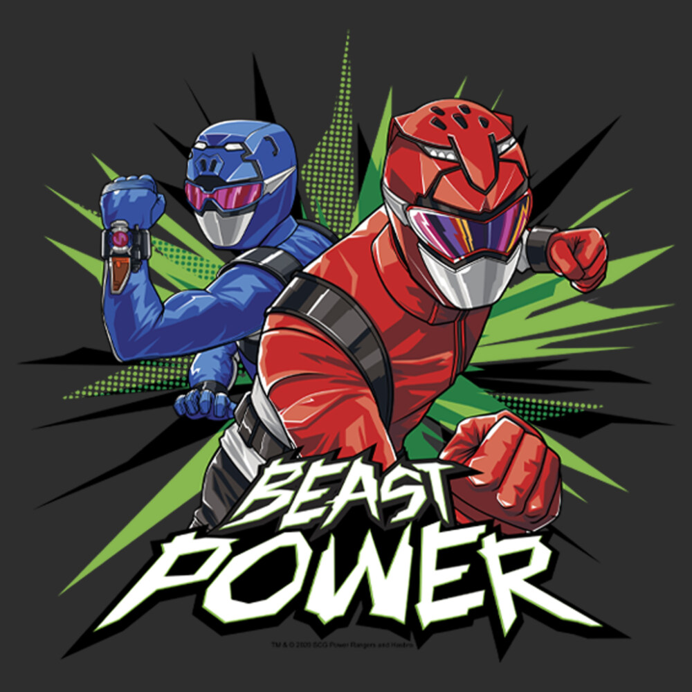 Men's Power Rangers Beast Power  Adult T-Shirt