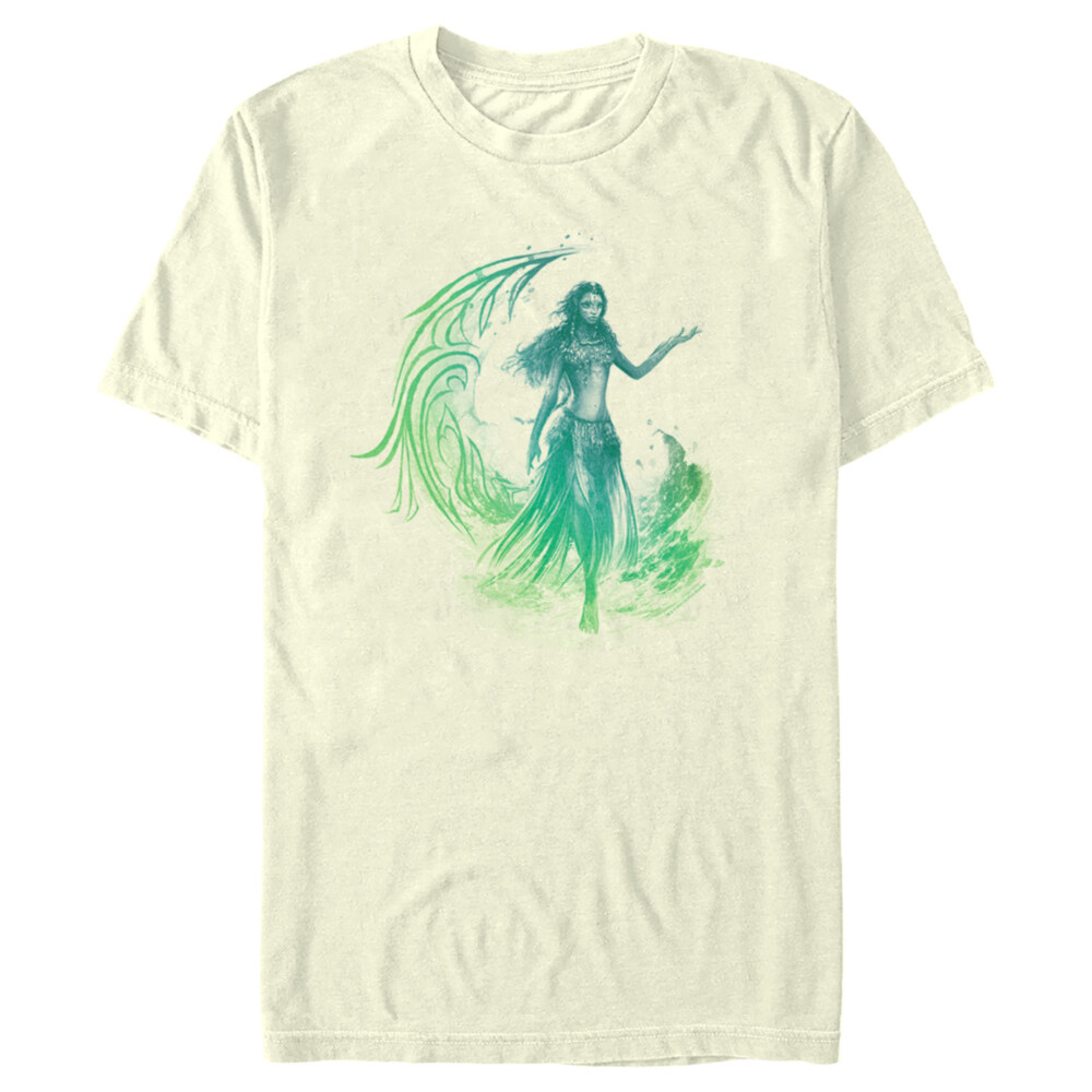 Men's Avatar: The Way of Water Neytiri Watercolor  Adult T-Shirt