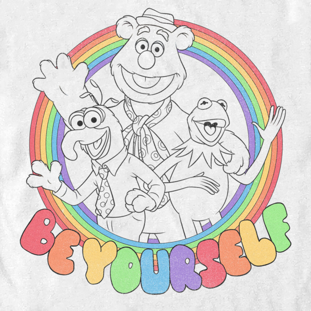Men's The Muppets Be Yourself  Adult T-Shirt