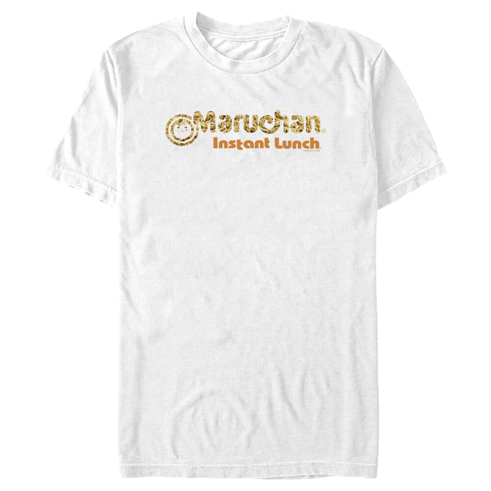 Men's Maruchan Instant Lunch Logo Noodle Fill  Adult T-Shirt