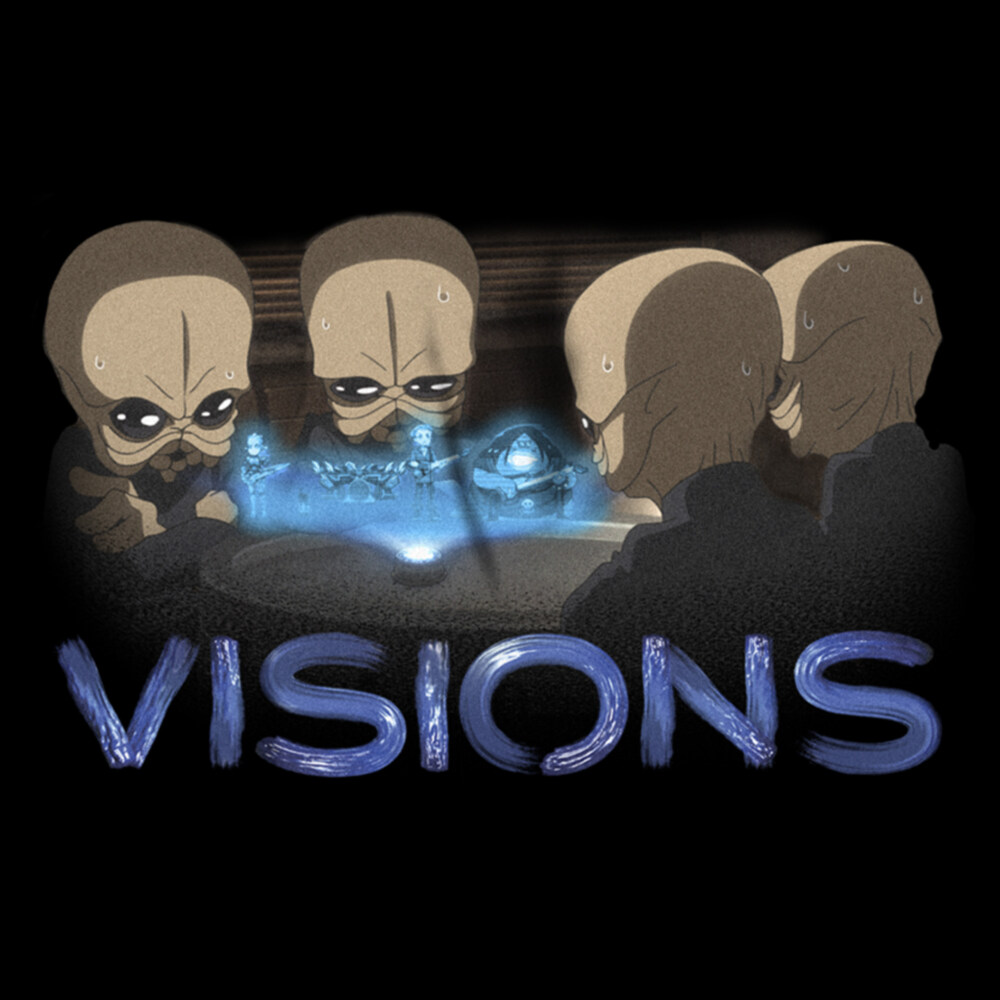 Men's Star Wars: Visions Alien Logo  Adult T-Shirt