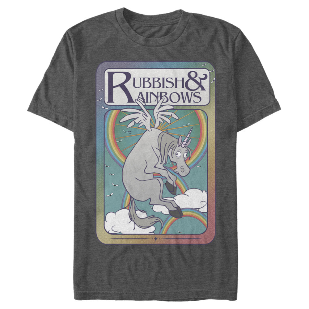 Men's Onward Rubbish & Rainbows Playing Card  Adult T-Shirt