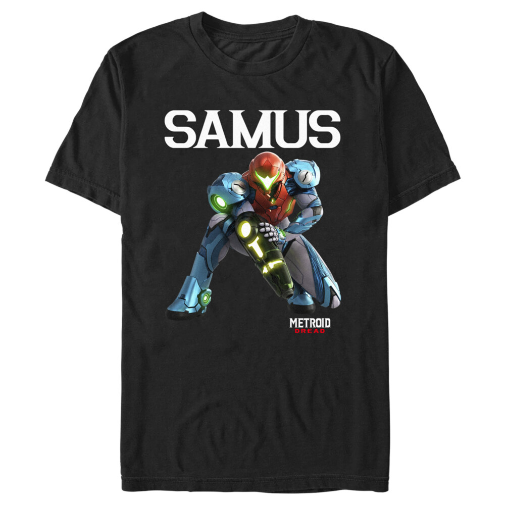 Men's Nintendo Metroid Dread Samus  Adult T-Shirt