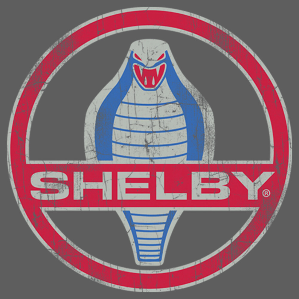Men's Shelby Cobra Vintage Logo  Adult Tank Top
