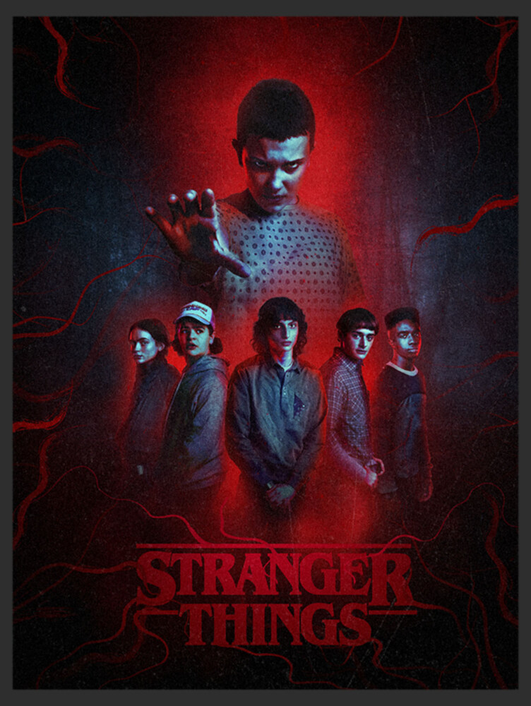 Men's Stranger Things Powerful Eleven and Gang  Adult T-Shirt