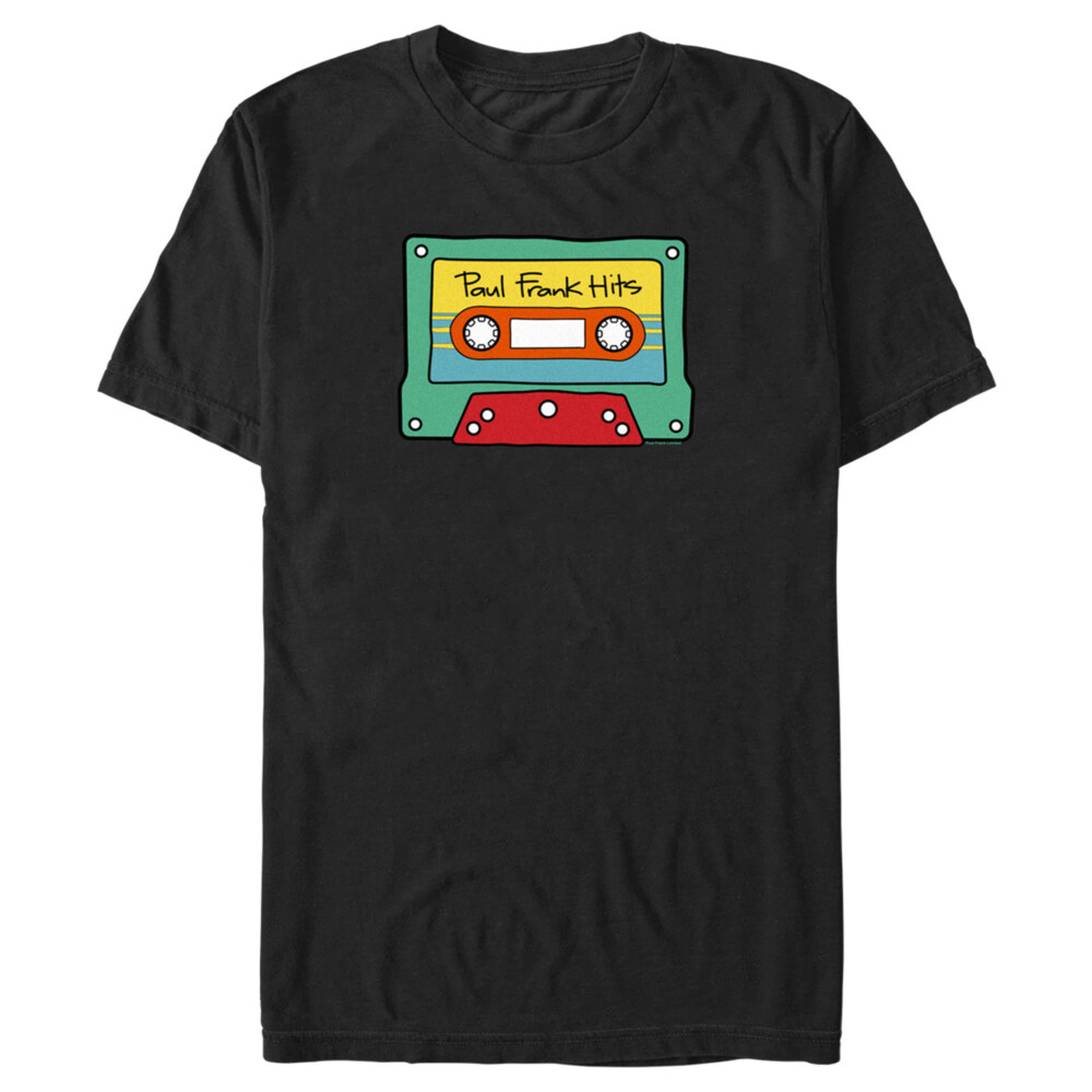 Men's Paul Frank Cassette Tape Hits  Adult T-Shirt