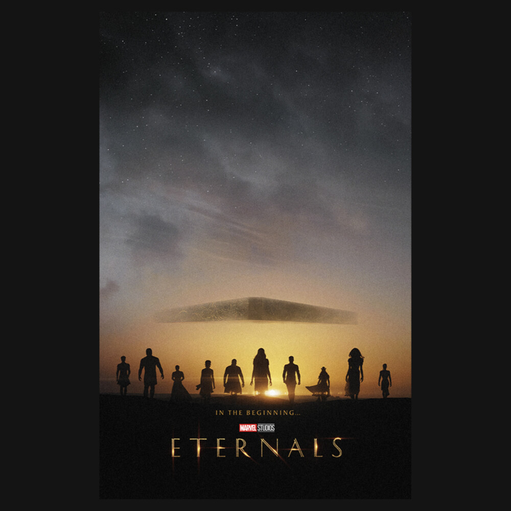 Men's Marvel Eternals Movie Poster  Adult Tank Top