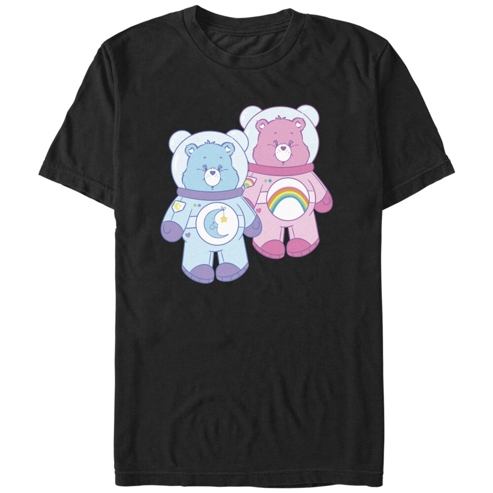 Men's Care Bears Astronaut Bears  Adult T-Shirt
