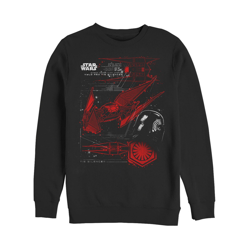 Men's Star Wars The Last Jedi TIE Silencer  Adult Sweatshirt