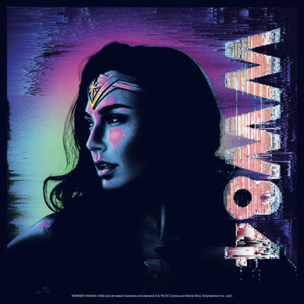 Men's Wonder Woman 1984 Glitch  Adult T-Shirt