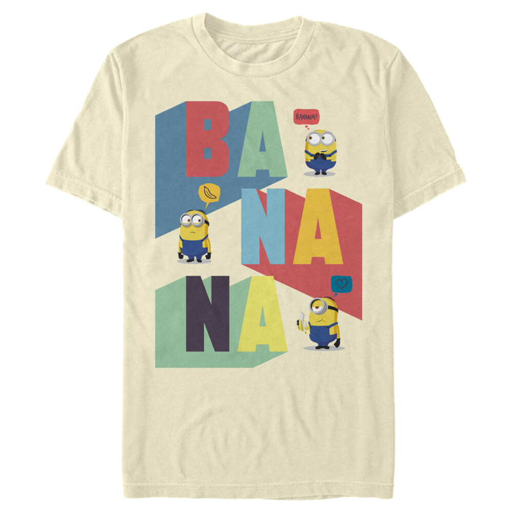 Men's Minions: The Rise of Gru Ba-Na-Na  Adult T-Shirt