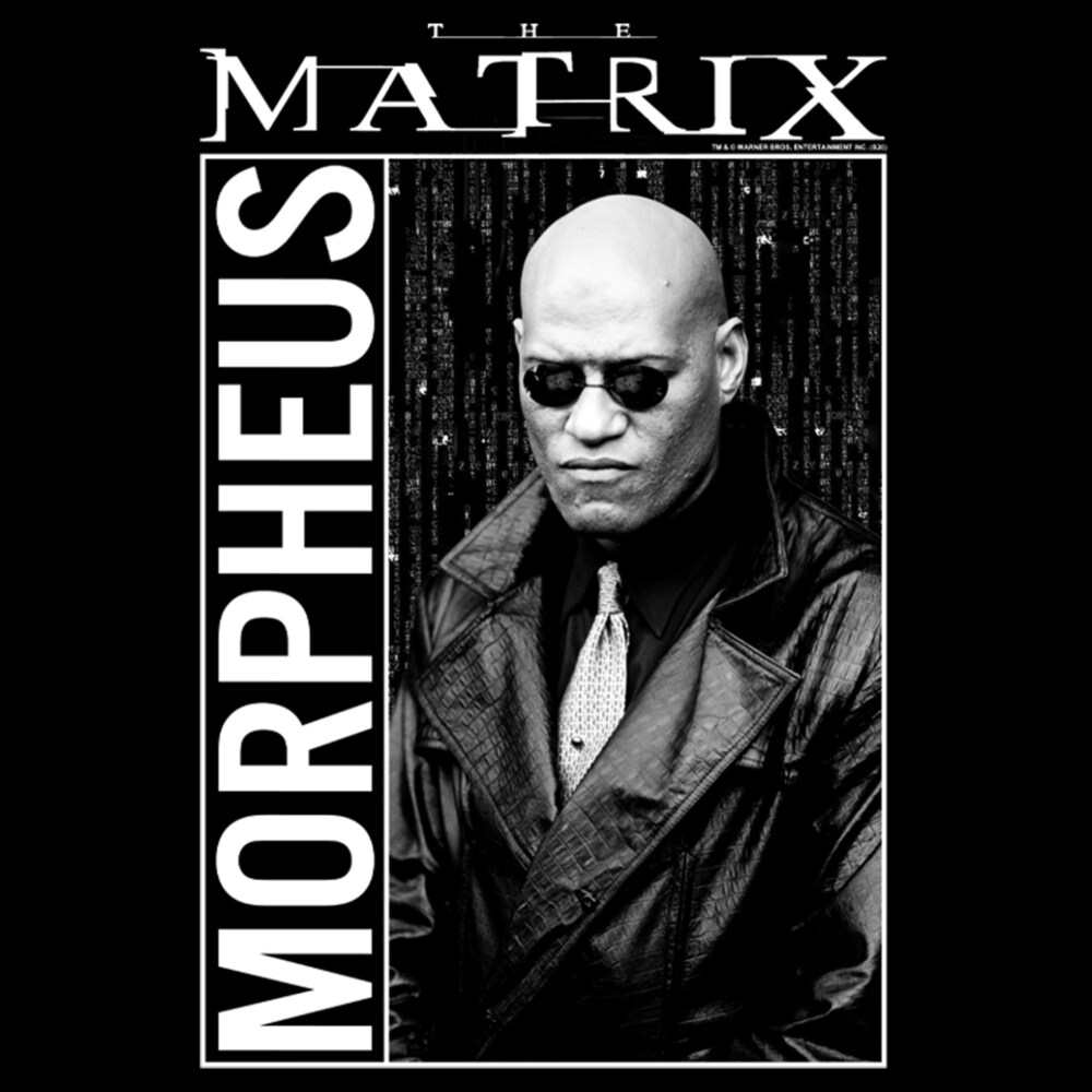 Men's The Matrix Morpheus  Adult T-Shirt