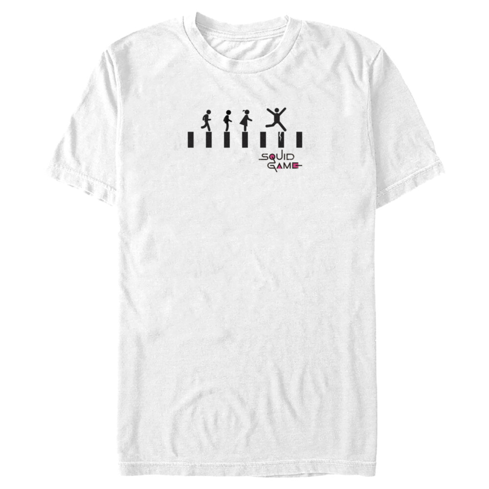 Men's Squid Game Stick Figures  Adult T-Shirt