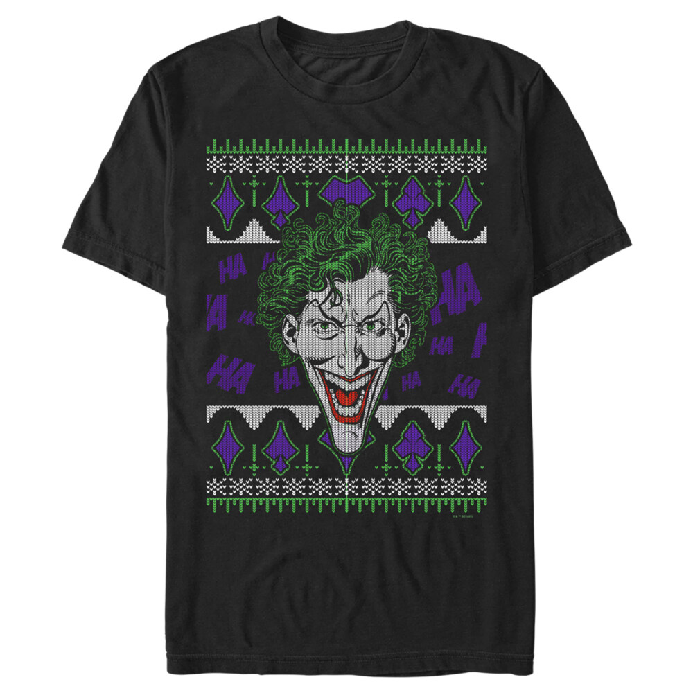 Men's Batman Joker Sweater  Adult T-Shirt