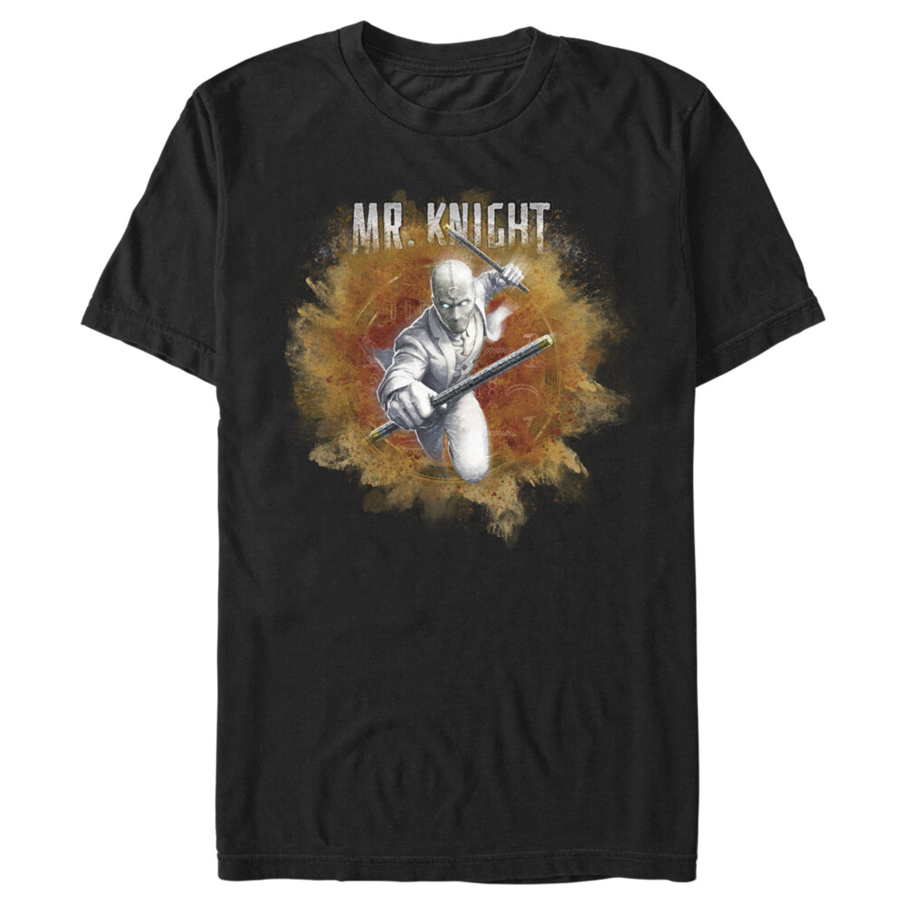 Men's Marvel: Moon Knight Mr. Knight Sandstorm  Adult T-Shirt
