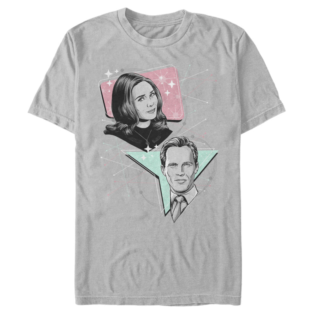 Men's Marvel WandaVision Retro Pastel  Adult T-Shirt