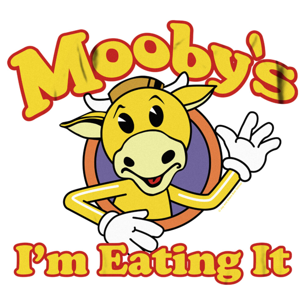 Men's Jay and Silent Bob Mooby's I'm Eating It Large Logo  Adult T-Shirt