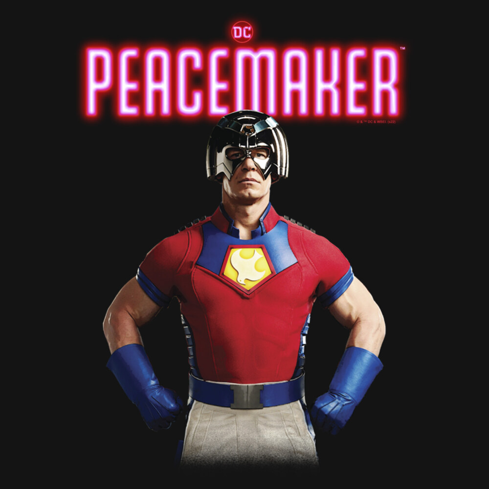 Men's Peacemaker Hero Portrait  Adult Tank Top