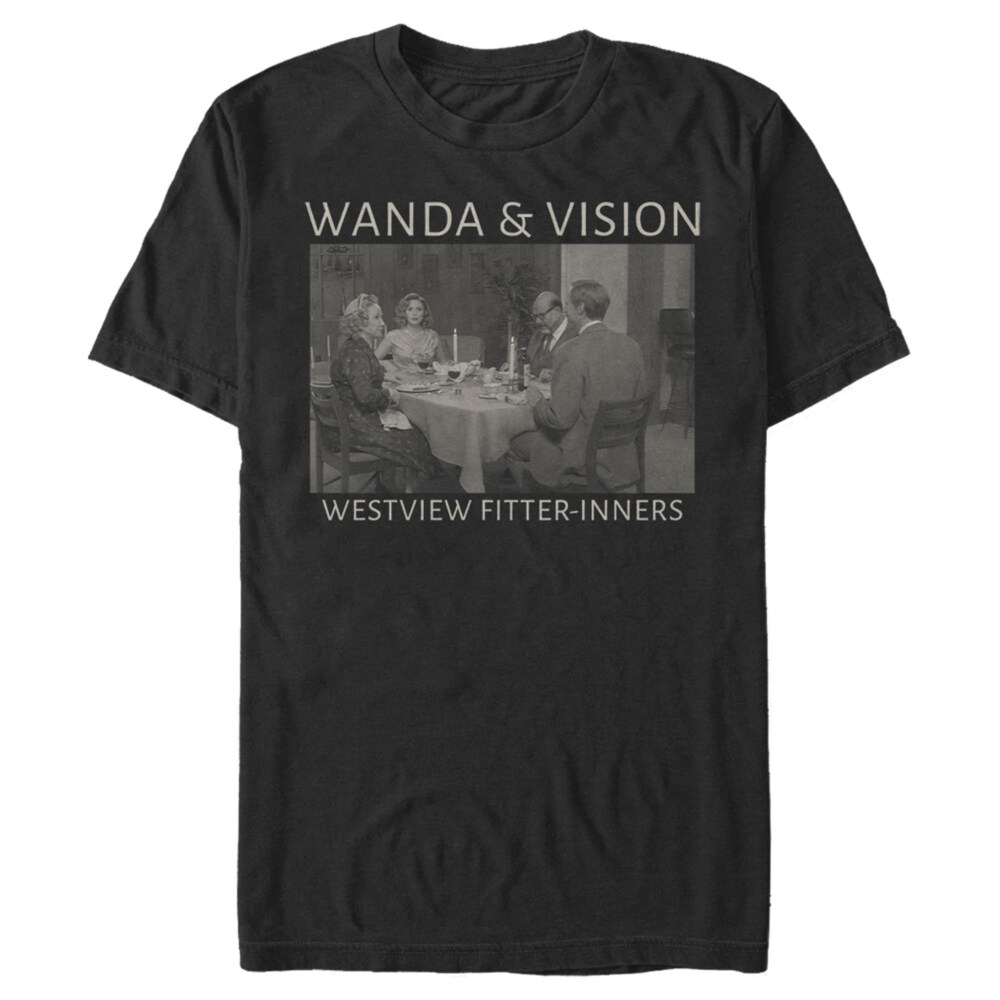 Men's Marvel WandaVision Westview Fitter-Inners  Adult T-Shirt