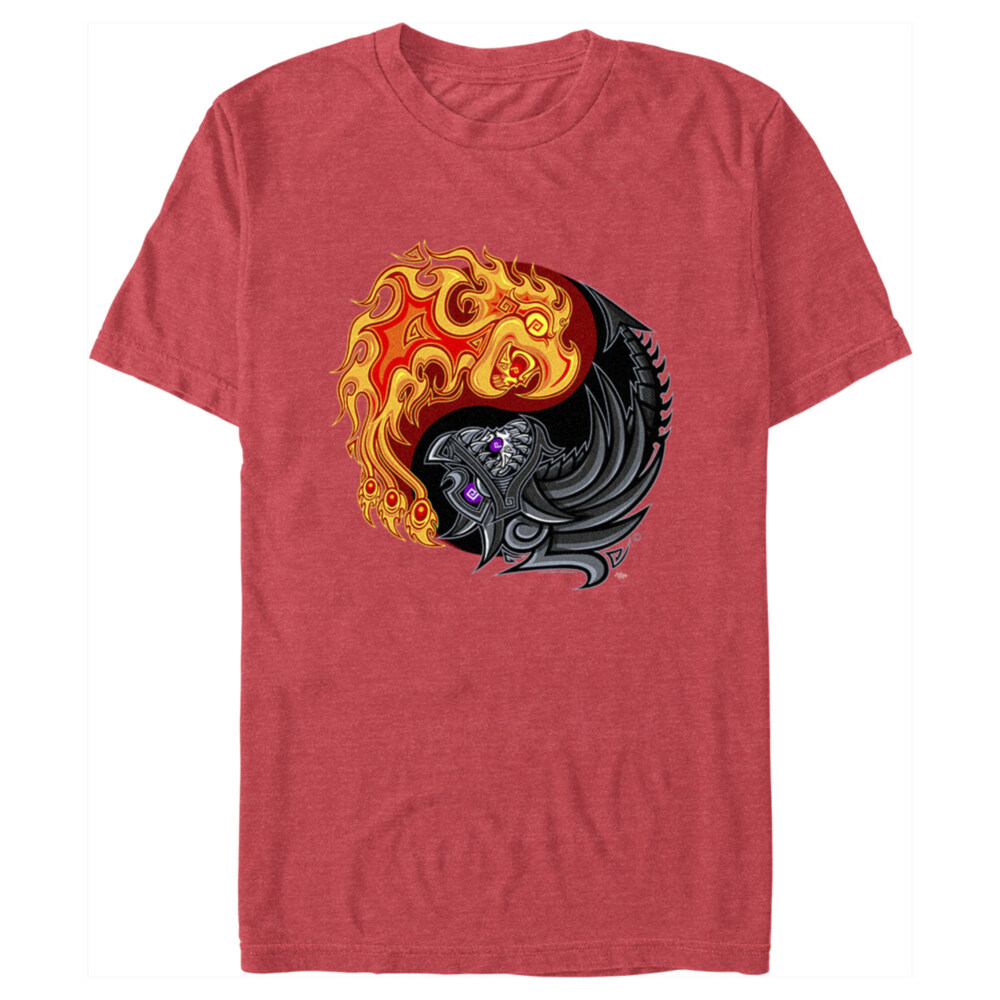 Men's The Lucha Brothers Dragons Logo  Adult T-Shirt